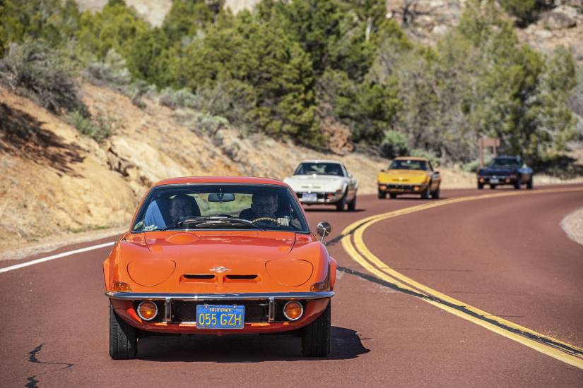 Opel je 50 let modela GT praznoval z rojstnodnevno turnejo po legendarni cesti Route 66
