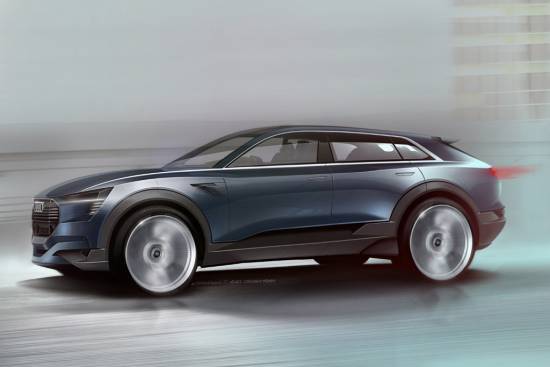 Audi e-tron quattro concept – napoved