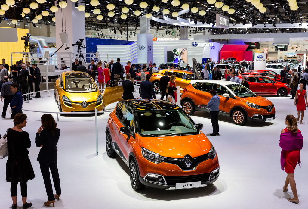 Renault nagrada-razstavni prostor