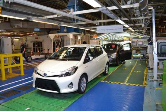 Toyota v Franciji izdelala 2,5-milijonti model Yaris