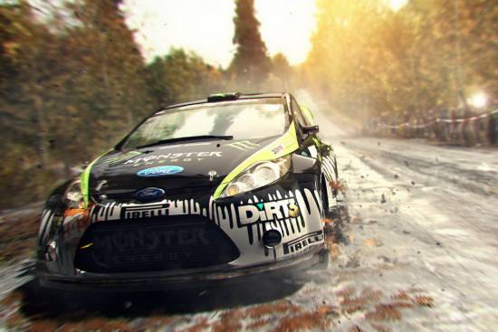 Ford fiesta WRC v igri Dirt 3