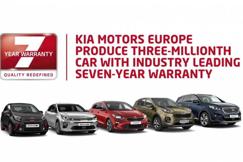 KIA je v Evropi prodala že 3 milijone vozil s 7-letno garancijo