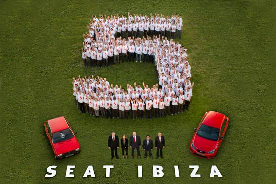 SEAT izdelal Ibizo z zaporedno številko 5 milijonov