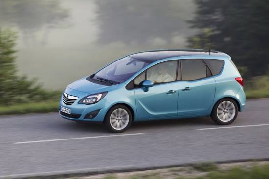 Opel meriva najboljši minivan po raziskavi ADAC