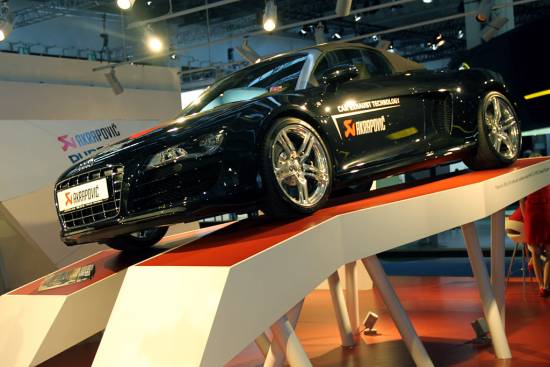 Akrapovič na avtomobilskem salonu Frankfurt IAA 2011
