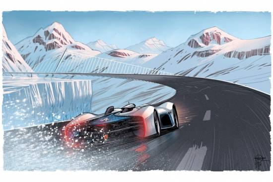 Film Alpine Vision Gran Turismo – umetniški prikaz voznega užitka