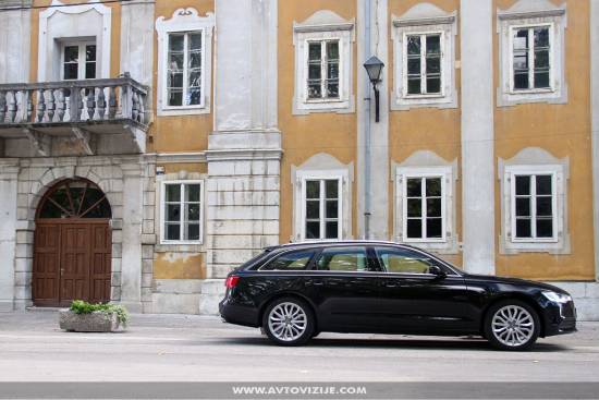 Audi A6 avant, slovenska predstavitev