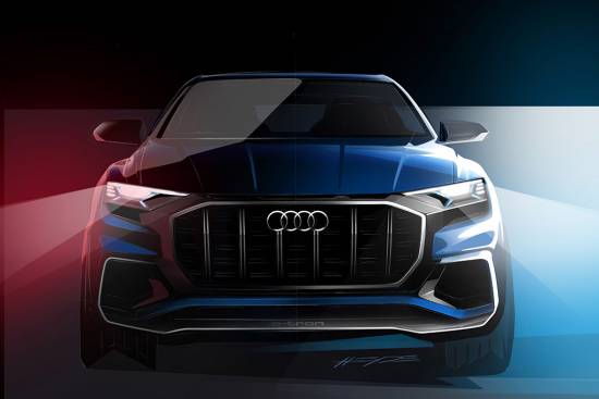 Audi s študijo Q8 napoveduje terenskega kupeja