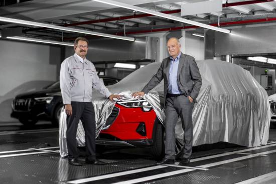 Audi je zagnal proizvodnjo svojega prvega električnega SUV-ja, modela Audi e-tron