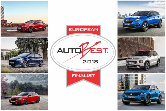 Znani so finalisti velikega izbora Autobest 2018