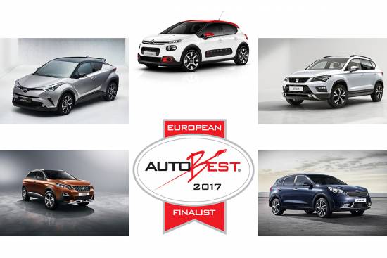 Znani so finalisti izbora Autobest 2017