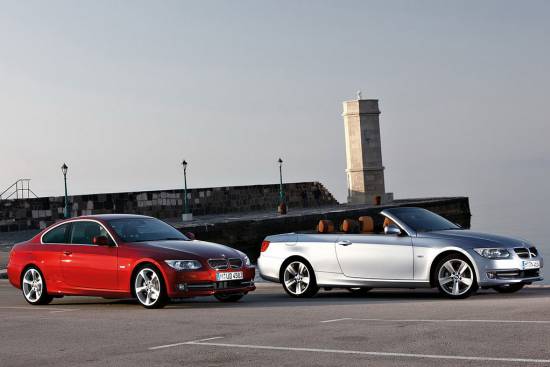 BMW  serija 3 coupe in kabrio - prenova