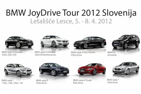 BMW JoyDrive Tour 2012 Slovenija