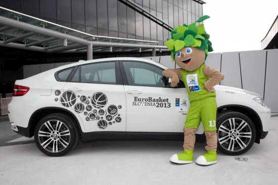 BMW Group Slovenija je partner EuroBasket 2013