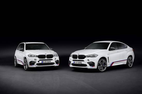 BMW X5 M in BMW X6 M z opremo M Performance