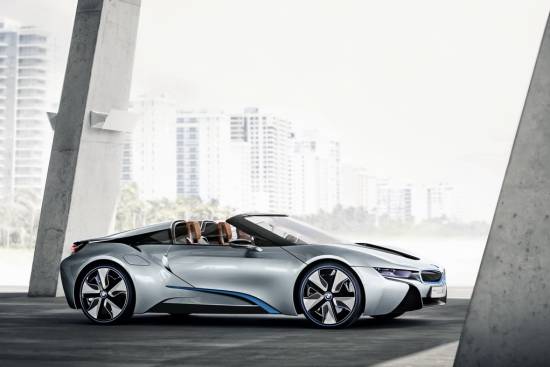 BMW i8 concept spyder