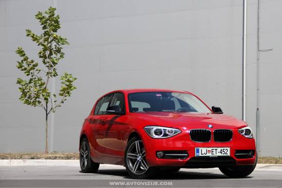 BMW serija 1, slovenska predstavitev