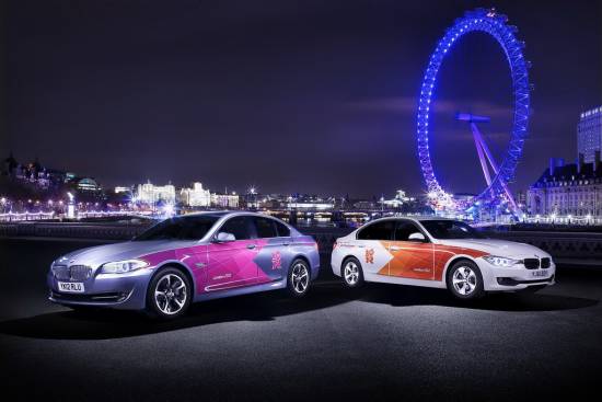 BMW že pričel dostavljati uradna vozila za OI London 2012