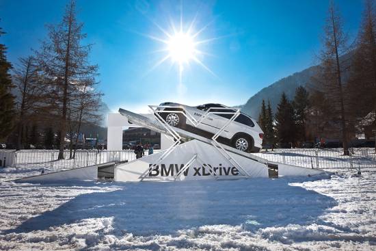 BMW xDrive v Kranjski Gori