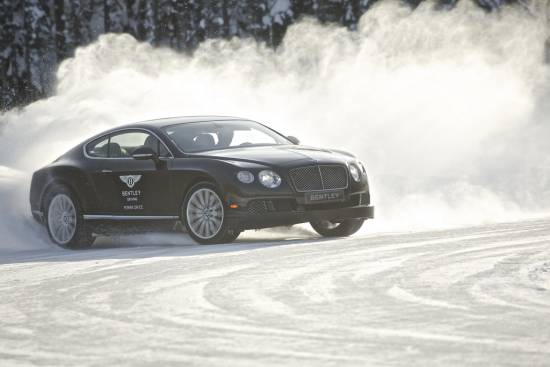 Bentleyevi zimski užitki - Power on Ice