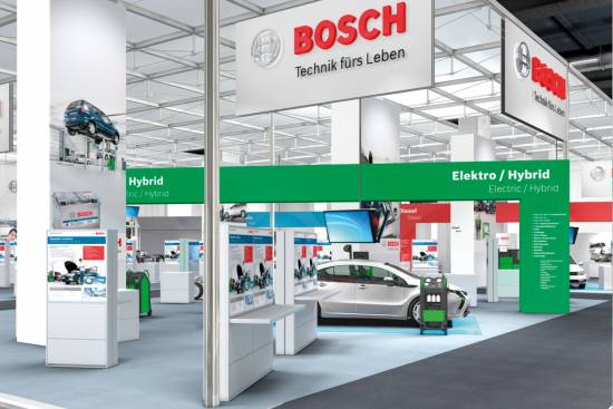 Bosch na sejmu Automechanika 2012