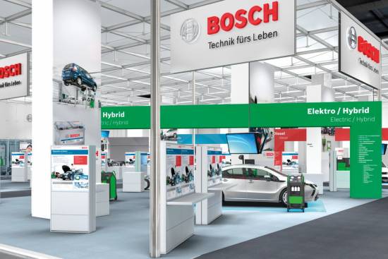 Bosch na sejmu Automechanika 2012