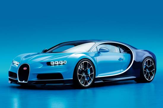 Predstavitev razvoja in izdelave superšportnika Bugattija Chirona