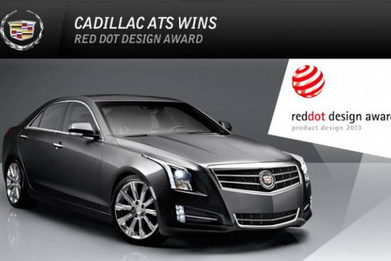 Cadillac ATS osvojil nagrado Red dot