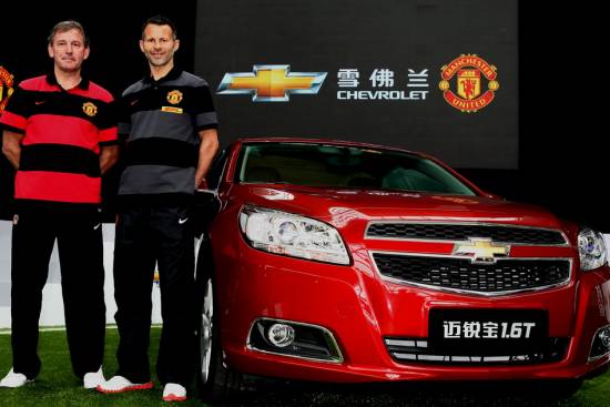 Chevrolet bo avtomobilski partner kluba Manchester United