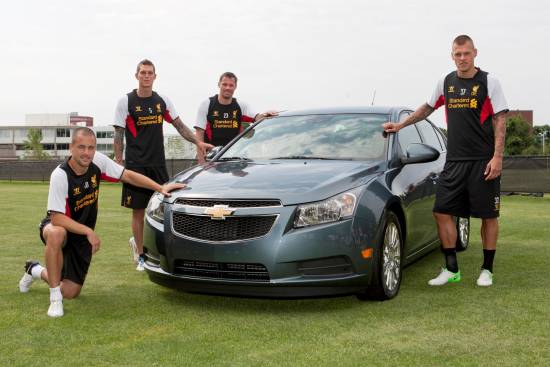 Chevrolet - uradni partner nogometnega kluba Liverpool FC