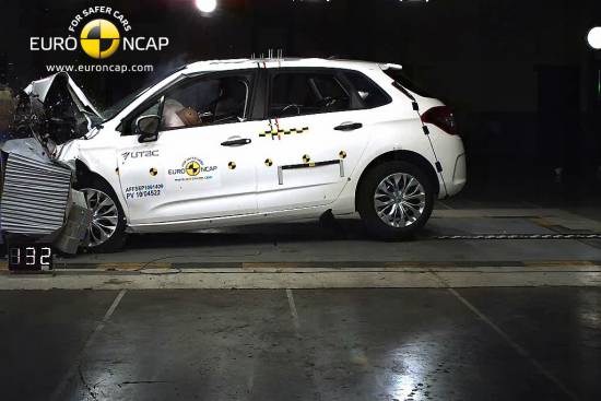 5 Euro NCAP zvezdic za citroen C4