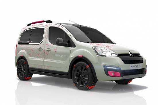 Citroen berlingo mountain vibe concept