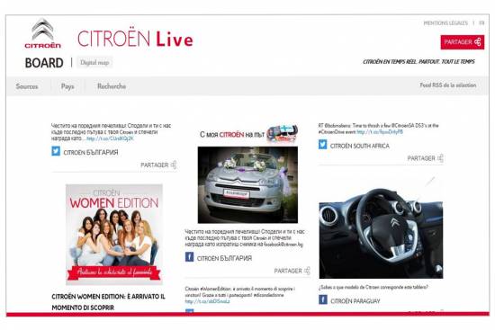 Citroën je prva avtomobilska znamka s svojim "digitalnim spletiščem"