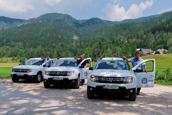 Dacia je zanesljiva partnerica slovenskih gorskih reševalcev