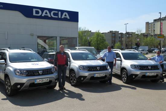 Dacia ostaja zanesljivi partner Gorske reševalne zveze Slovenije