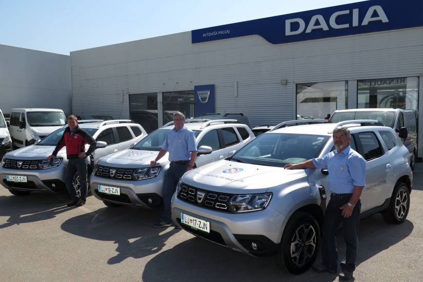 Dacia ostaja zanesljivi partner Gorske reševalne zveze Slovenije