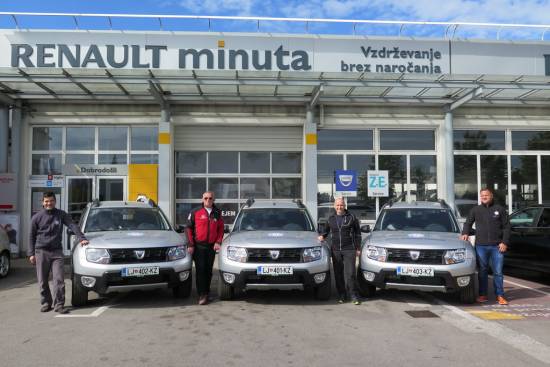 Dacia nadaljuje s podporo gorskim reševalcem