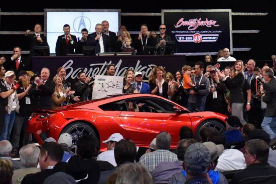 Prva nova serijska acura/honda NSX na dražbi prodana za 1,2 milijona!