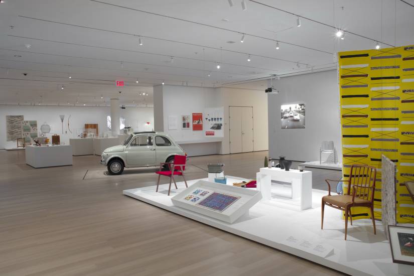 Fiat 500 v muzeju moderne umetnosti MoMA v New Yorku