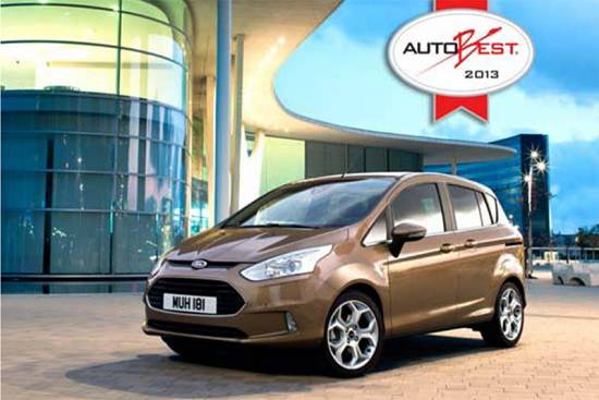 Ford B-max je zmagovalec Autobest 2013