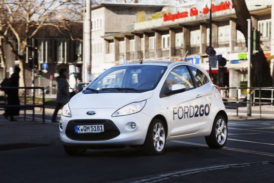 Nemški Ford bo uvedel storitev skupne rabe vozil FORD2GO