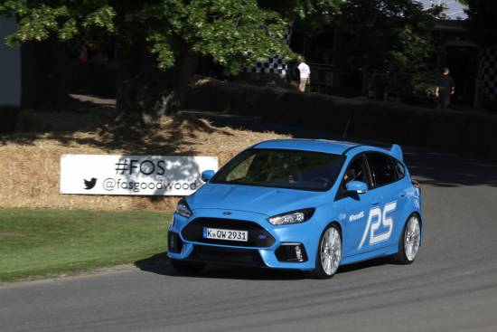 Ford je v Goodwoodu dinamično predstavil novega focusa RS