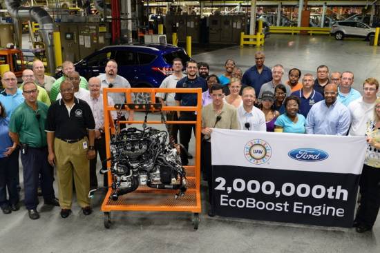 Ford izdelal že 2 milijona varčnih motorjev EcoBoost