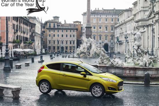 Ford fiesta 1,0 ecoboost je »svetovni ženski avto leta«