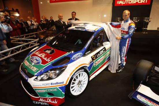 Ford fiesta RS WRC bo debitirala na Finskem