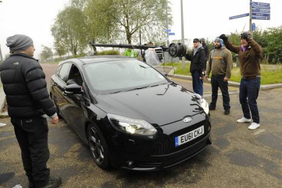 Ford focus ST bo igral v filmu The Sweeney