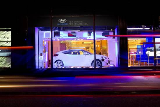Hyundai razstavlja v slavnem Harrodsu