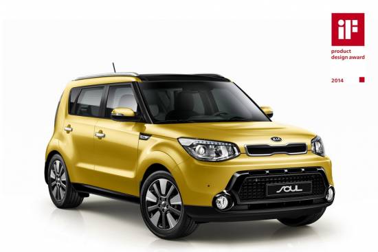 Kia soul in hyundai genesis dobila nagradi za oblikovanje