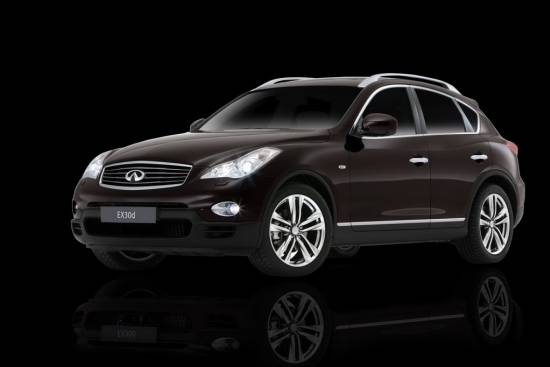 Omejena serija Infiniti EX30d Black Premium