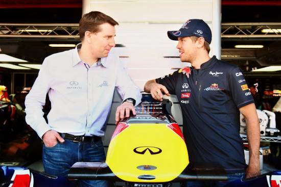 Sebastian Vettel je svetovni ambassador znamke Infiniti